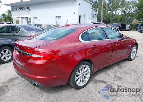 2013 Jaguar Xf I4 T из США, поврежденный, VIN SAJWA0ES4DPS82644